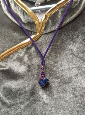 星际蓝吊坠项链舒俱来