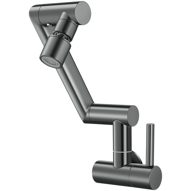 机械臂入墙式厨房龙头可旋转单冷水横式侧出洗碗池阳台洗手池水阀,淘宝优惠券,粉丝福利购,淘宝优惠卷