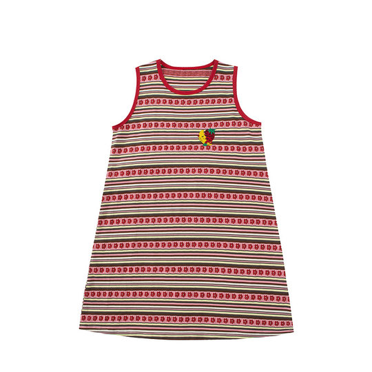 New 2025 girls nightgown summer junior high school girl