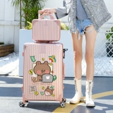 Чемодан подходит для мужчин и женщин, прочная японская коробка, 20 дюймов, 2021 года