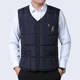 Hengyuanxiang plus-down down cotton vest for middle-aged and elderly people