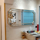 Французский ретро ванный шкаф зеркал стена настенная настенная туалет