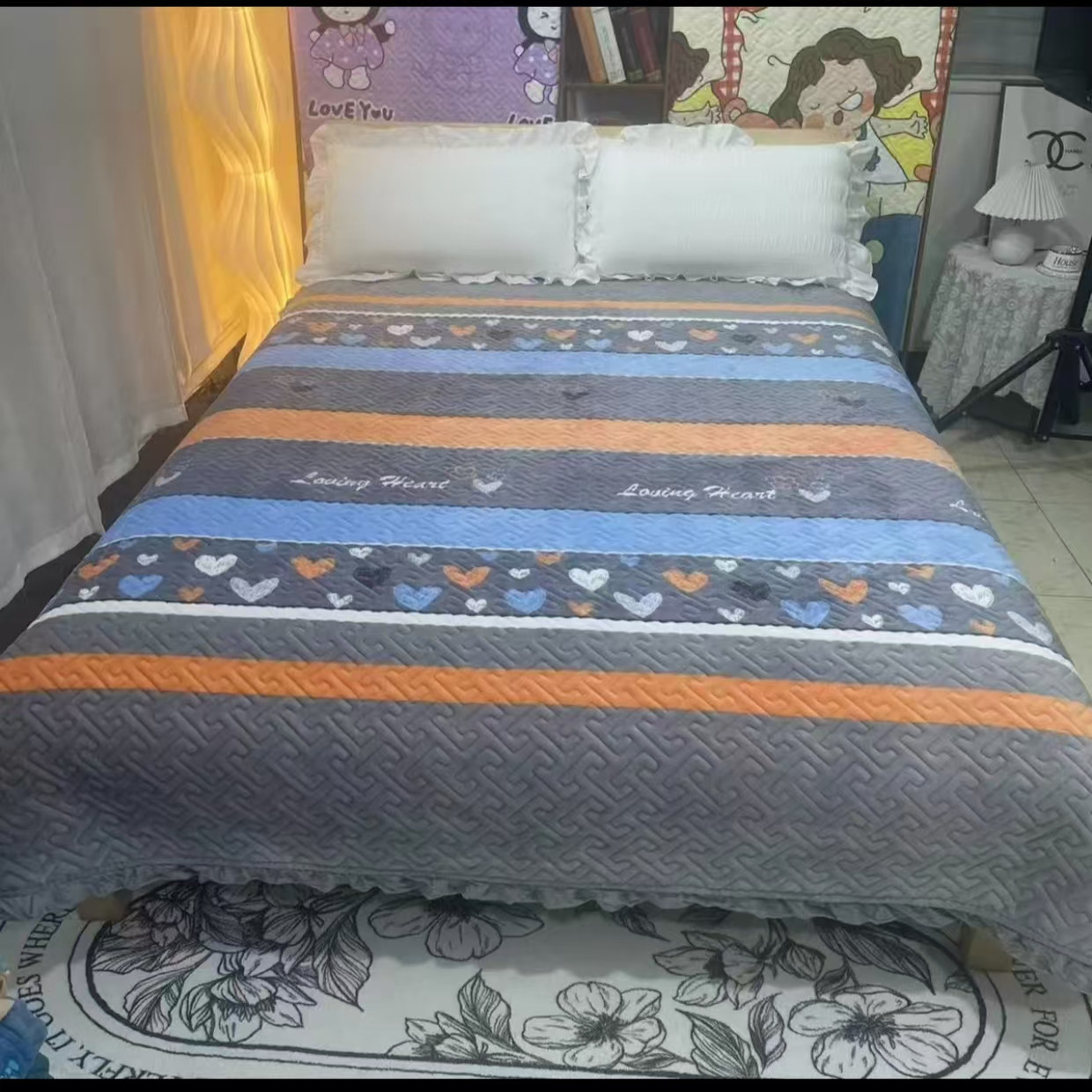 2025新款牛奶绒床盖冬季加绒面厚床单夹棉榻榻米炕盖毯子床罩单件,淘宝优惠券,粉丝福利购,淘宝优惠卷