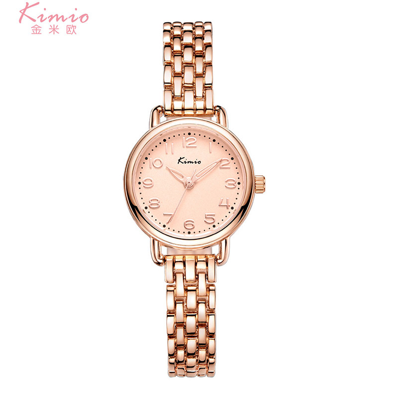 小众ins风女士简约气质学生手表 金米欧惠朋国产腕表