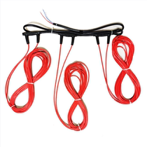 Electric Ground Heating Carbon Fiber Heating Cable Ground Heating Wire Heating Wire Self-Installed Electric Heating System Breeding Household Economy Type