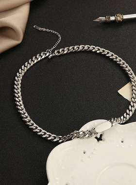欧美ins风潮牌短款锁骨链