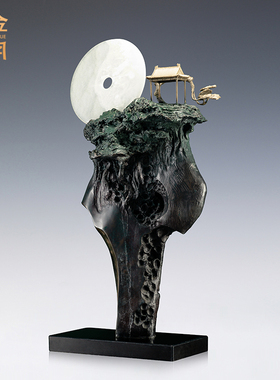 家居饰品摆件黄铜新中式