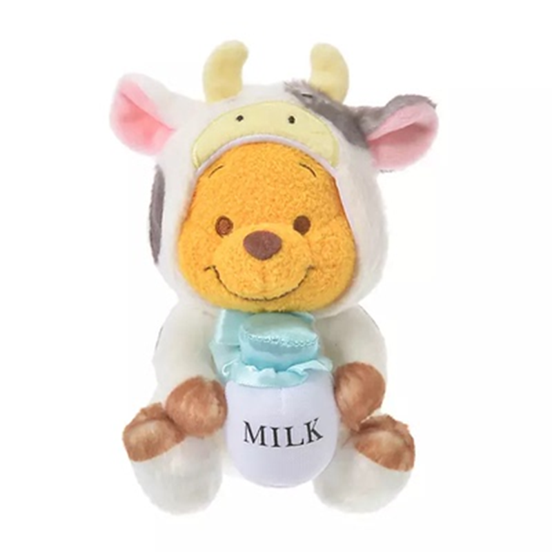 正版牛年限定噗噗维尼熊乳牛玩具公仔圣诞节礼物生日女生玩偶公仔,淘宝优惠券,粉丝福利购,淘宝优惠卷