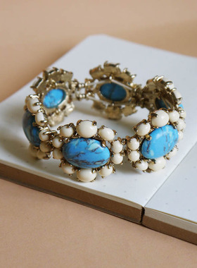 跨境通时尚手链香蕉品牌天然石手链