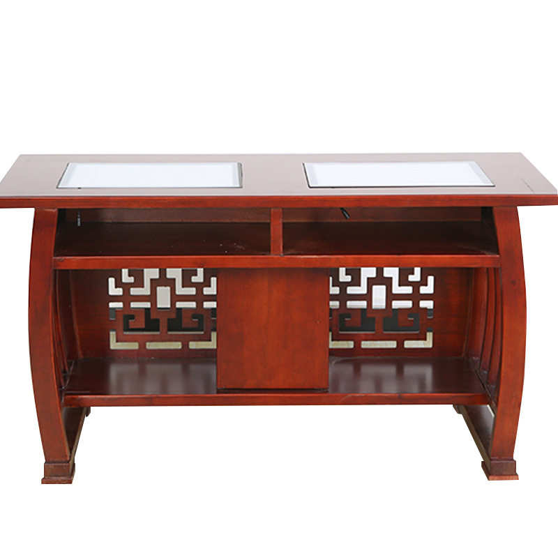 定制书法临摹桌仿古练字台拷贝桌中式国学桌书画桌实木培训班课桌,淘宝优惠券,粉丝福利购,淘宝优惠卷