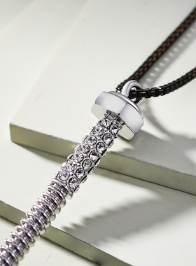 百搭时尚韩国毛衣链长