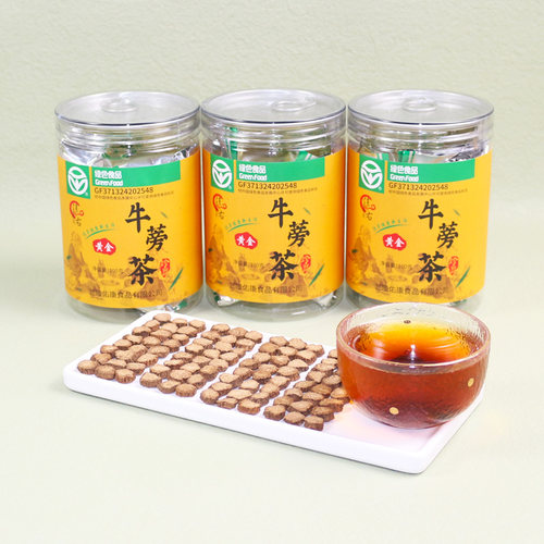黄金牛蒡茶罐装山东临沂旗牛榜膀旁棒根片茶舰店正品发酵非中药材 - 图1