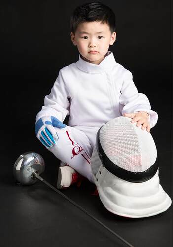 经典老款击剑服/训练款/三件套（CE 350N）非CFA，只能训练 - 图0