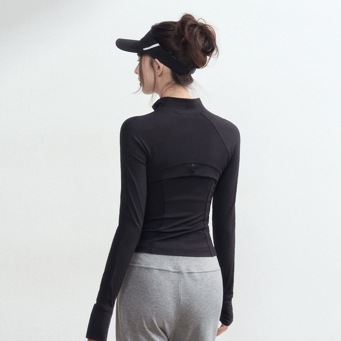 DCW立领健身外套女高弹紧身显瘦运动上衣跑步训练瑜伽服长袖夹克,淘宝优惠券,粉丝福利购,淘宝优惠卷