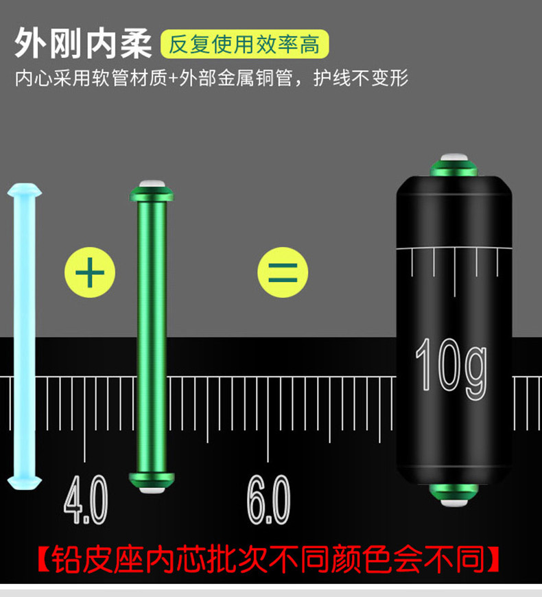 竞技刻度铅双芯快速铅克度铅皮座成品大物铅坠可调可剪加厚铅皮卷