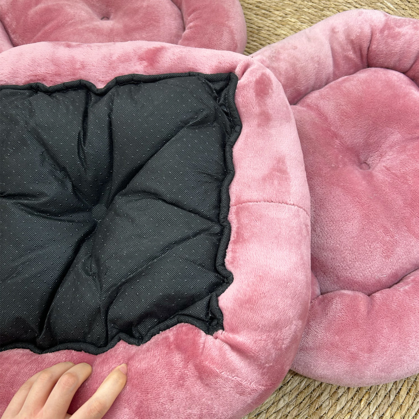 微瑕疵小粉垫子~46*42cm的小型犬幼犬狗窝 小奶狗小奶猫保暖狗窝,淘宝优惠券,粉丝福利购,淘宝优惠卷