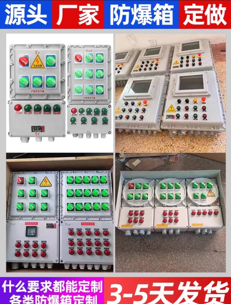 防爆配电箱专用不锈钢照明配电箱动力检修电源插座开关接线盒空箱 - 图1