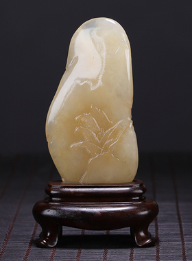 寿山石 荔枝洞石《弥勒佛》手工雕刻 优质石料 寿山摆件 藏品礼品