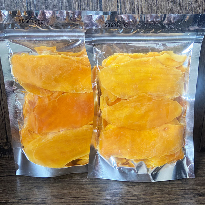灰雷奈斯原味500g袋装一箱厚芒果干 唯爱食品芒果干