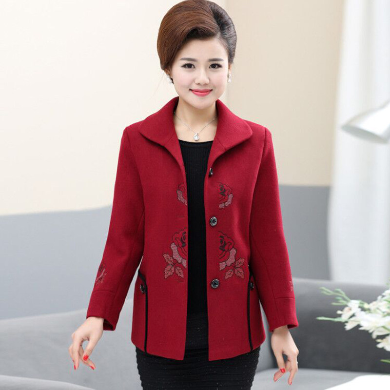 中老年女装秋装2020新款妈妈装上衣 宝铃兰中老年女装