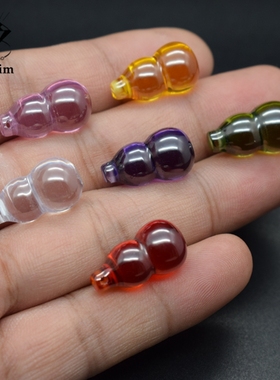 吊坠红色小孩佩戴挂件平安石