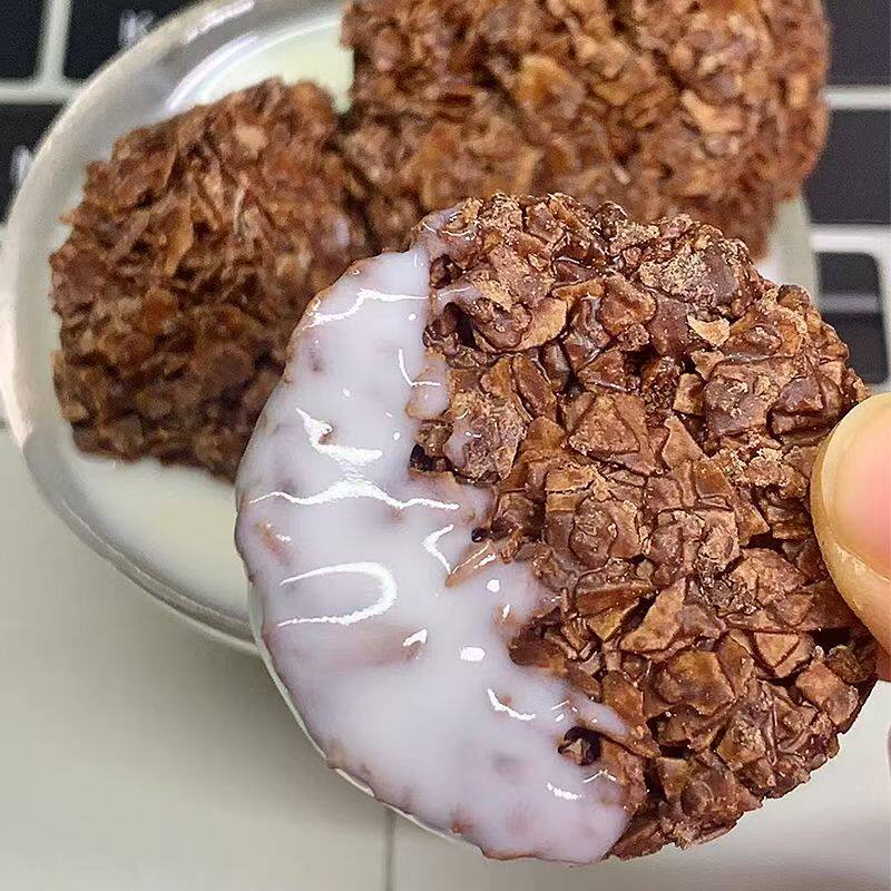 百达麦巧酥巧克力味燕麦脆营养麦片婚庆喜糖果零食