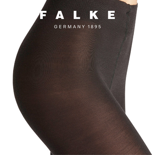 FALKE鹰客softmerino100D保暖美利奴羊毛连裤袜丝袜光腿神器48425 - 图1