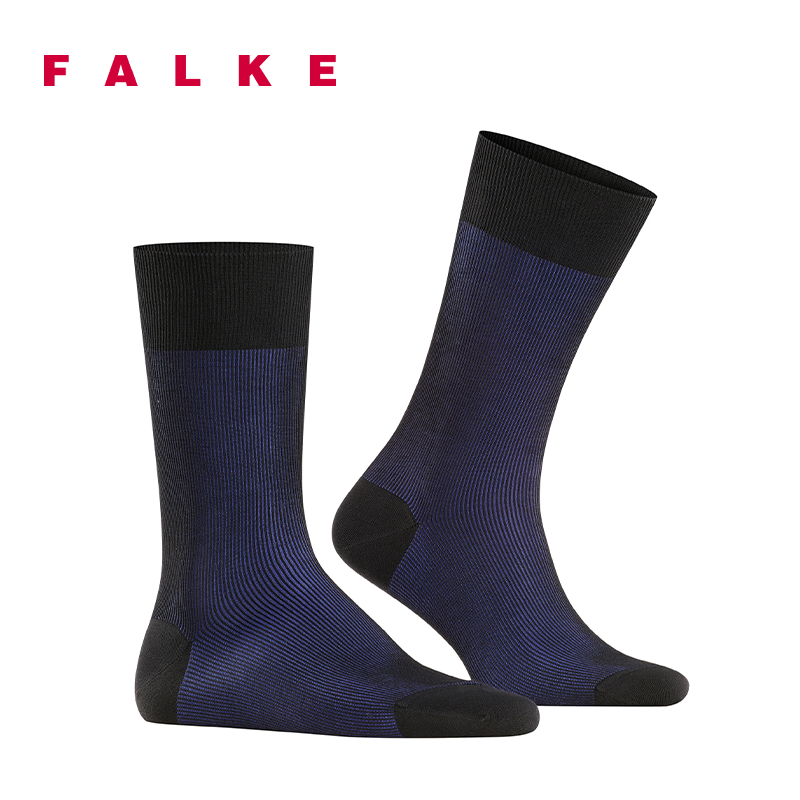 falke鹰客fine shadow细条纹男袜 falke短袜/打底袜/丝袜/美腿袜