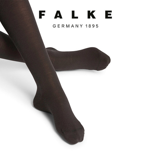 FALKE鹰客softmerino100D保暖美利奴羊毛连裤袜丝袜光腿神器48425 - 图0