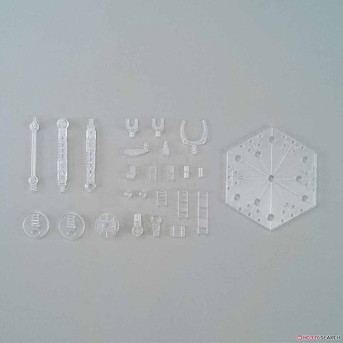 现货 万代 ACTION BASE5 新型1/144 通用支架 HG RG 高达模型地台 - 图0