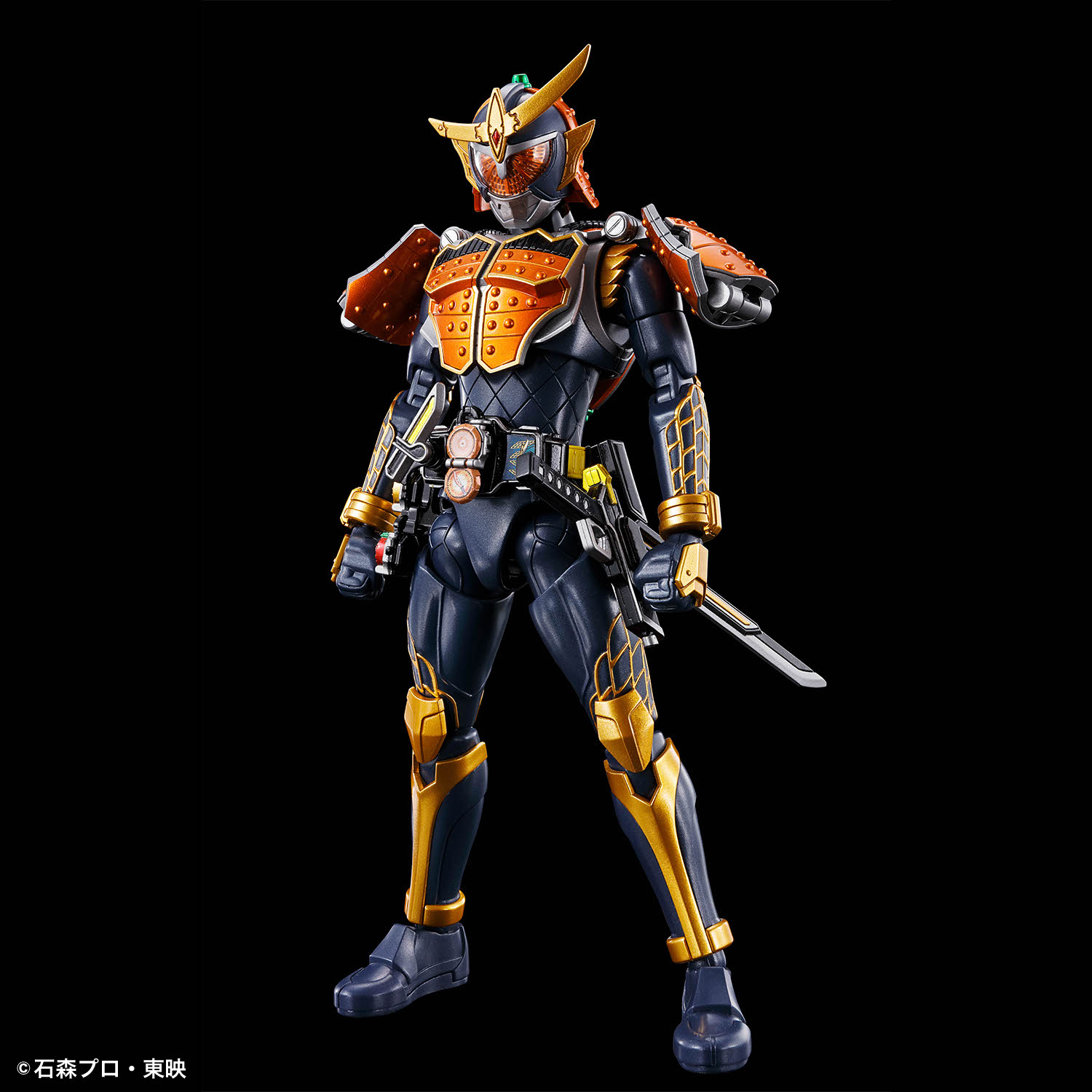 现货万代 Figure-rise FRS假面骑士铠武橙子武装形态拼装模型-图2