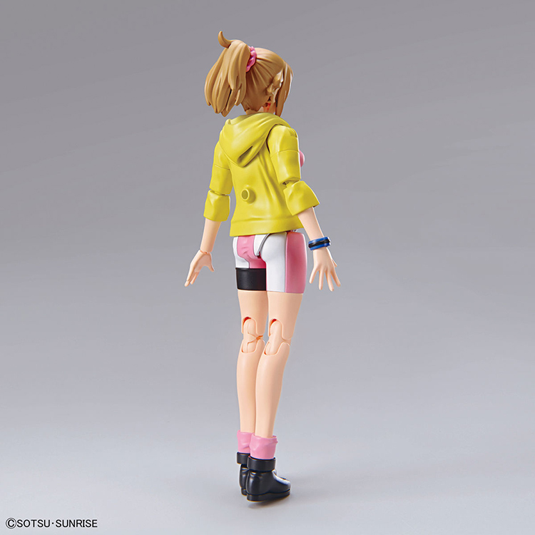 现货 万代 Figure-rise FRS 星野文奈 高达创战者TRY 拼装模型