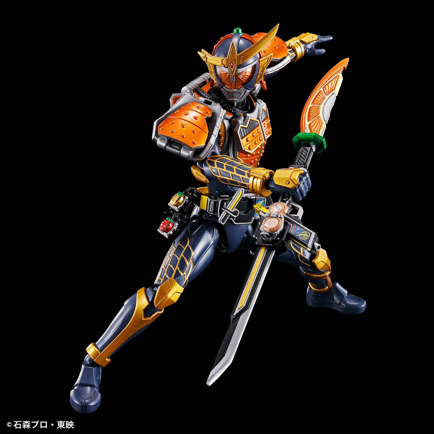 现货 万代 Figure-rise FRS 假面骑士铠武 橙子武装形态 拼装模型