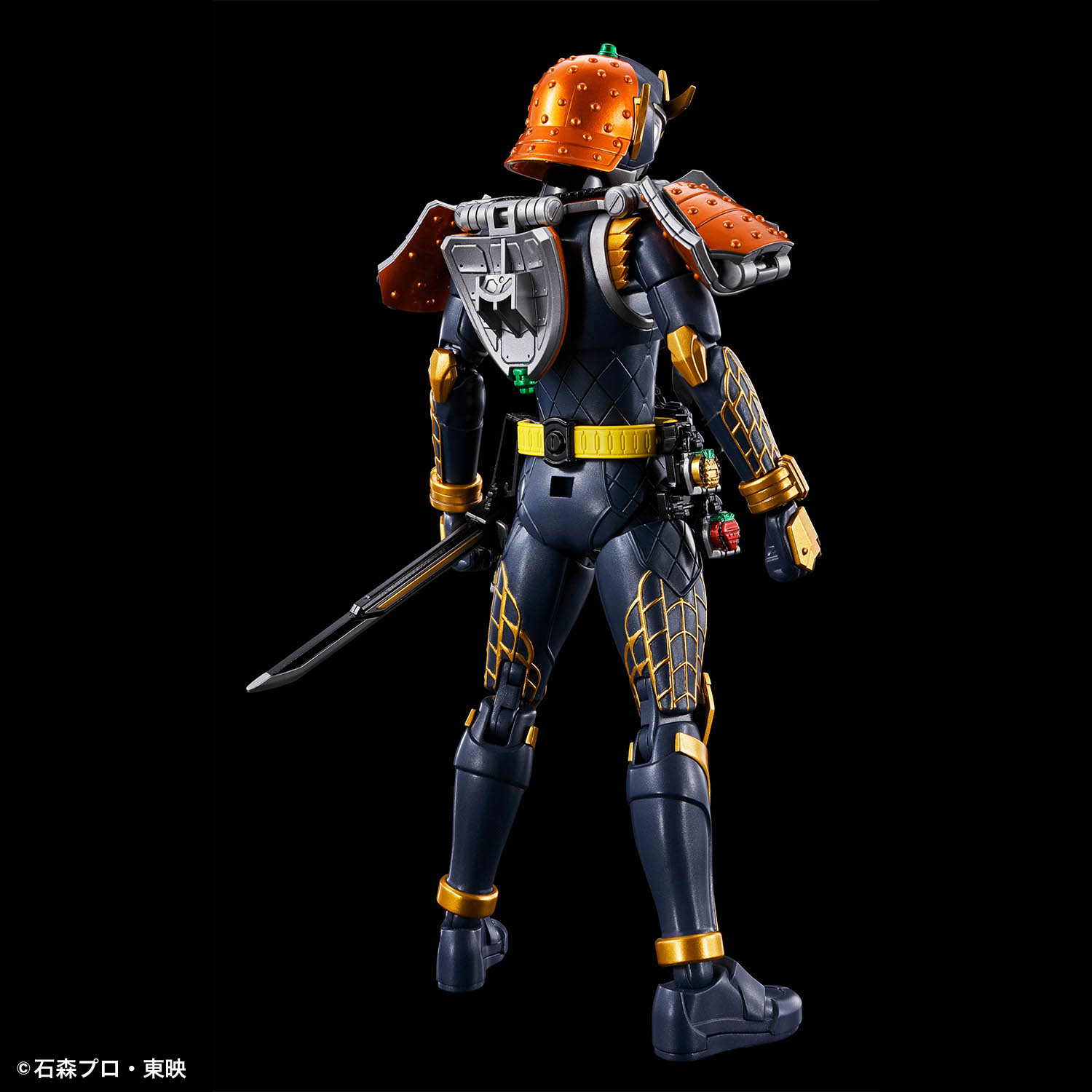 现货万代 Figure-rise FRS假面骑士铠武橙子武装形态拼装模型-图3