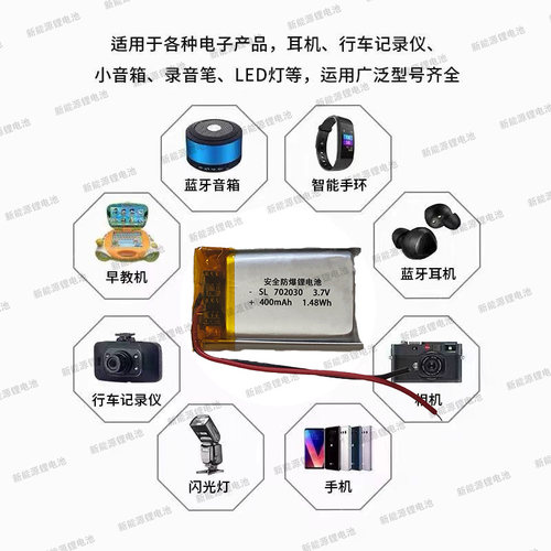 701250 701435 701535 702025 702030 703048小聚合物锂电池3.7V - 图3