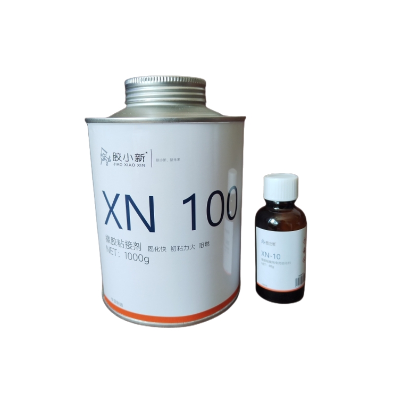 XN-100输送带冷粘胶水皮带修补条粘接剂橡胶与金属粘合辊筒包胶-图2