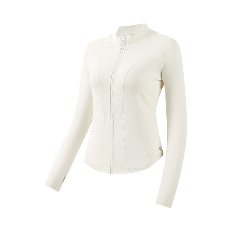 361瑜伽外套女2025新款开衫立领拉链修身显瘦健身服长袖运动上衣,淘宝优惠券,粉丝福利购,淘宝优惠卷