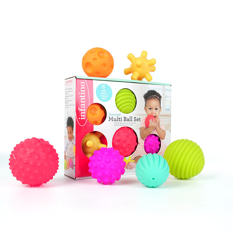 萌学婴儿手抓球宝宝触觉感知训练早教益智玩具抓握按摩抚触球教具,淘宝优惠券,粉丝福利购,淘宝优惠卷