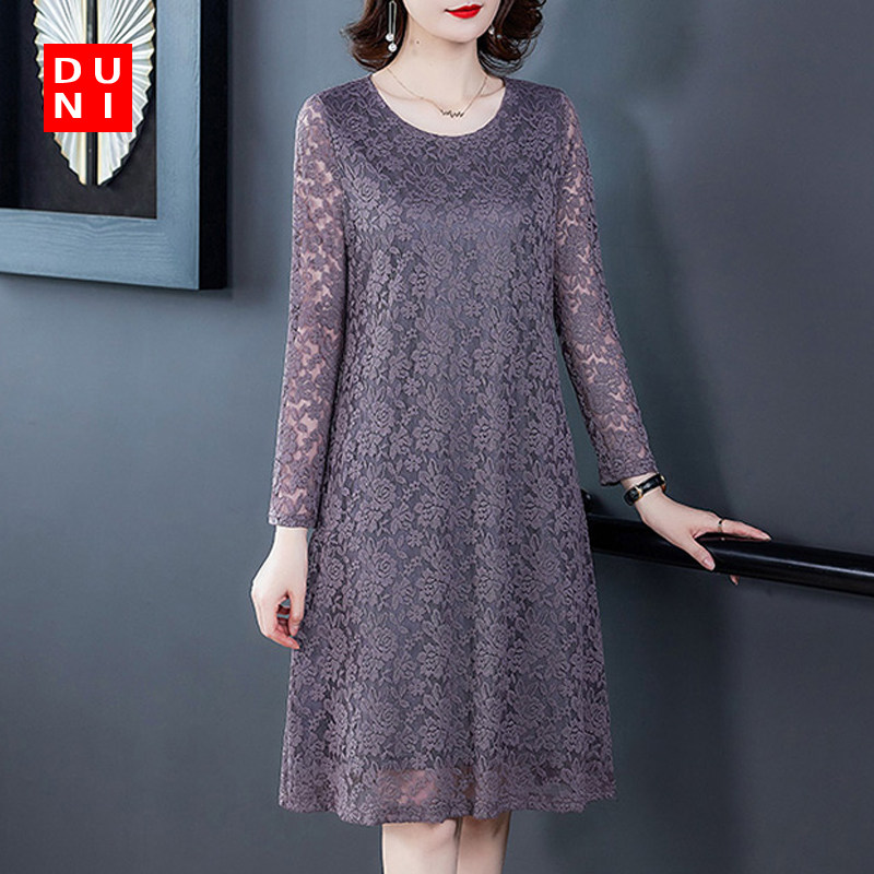 春秋季大码女装2020新款高端连衣裙 妒妮大码女装