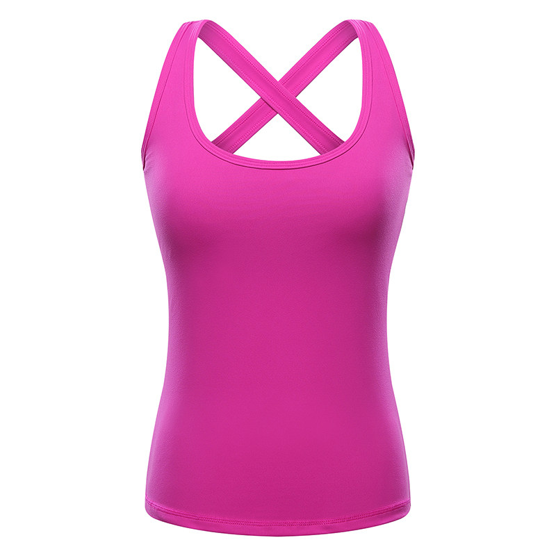 梵美人2017新款瑜伽服女上装背心健身服女瑜