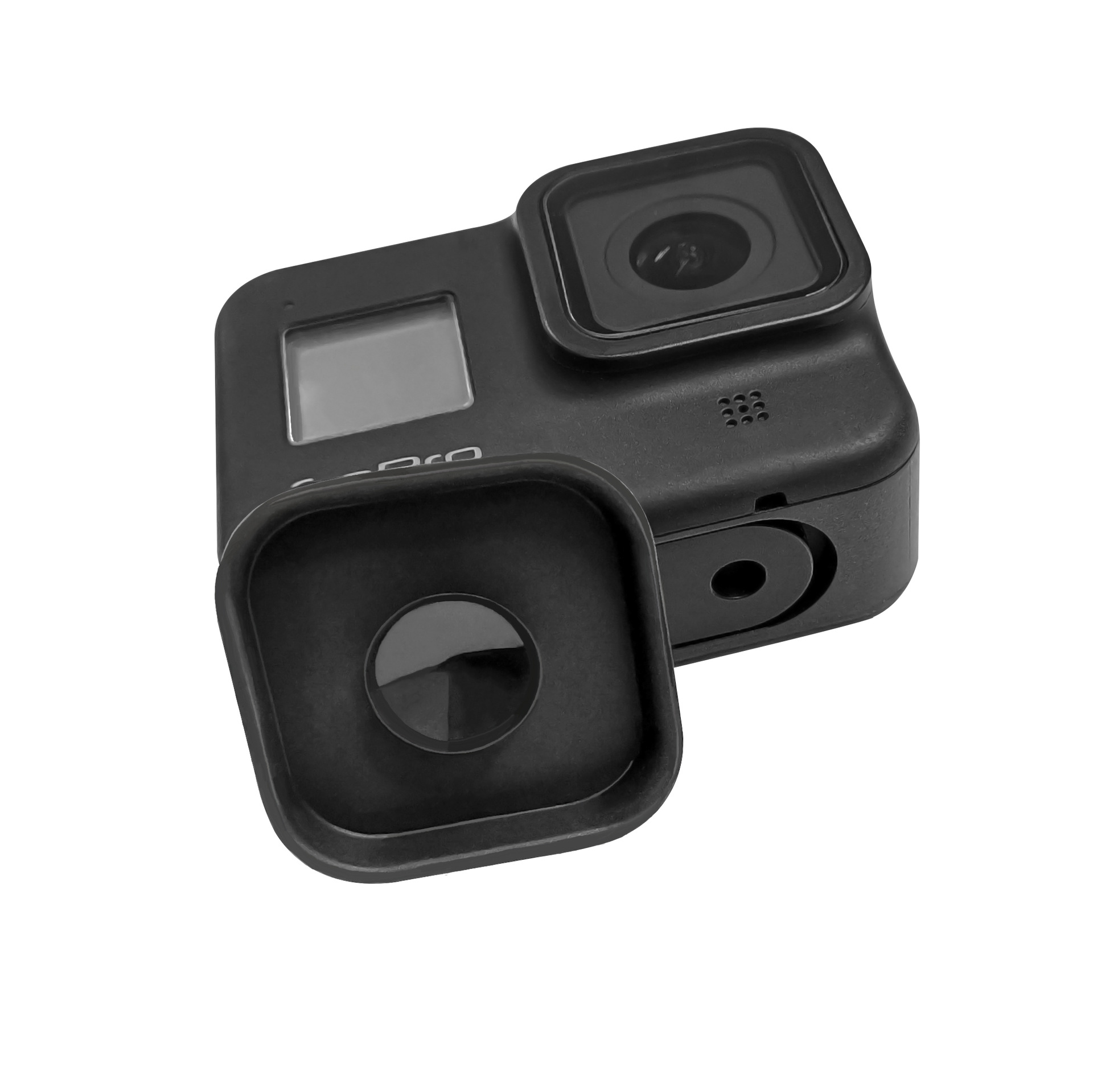 gopro配件goprohero 8镜头保护盖 保护盖 硅胶盖 - 图0