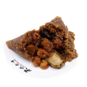 厦门特产鲍鱼瑶柱干贝蛋黄大肉粽端午节团购