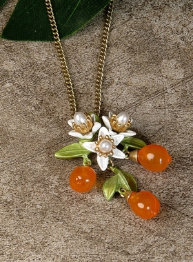 女珍珠古董项链毛衣链