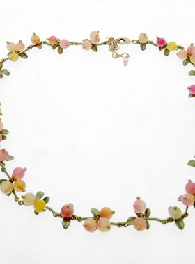 欧美饰品vintage时尚青金石项链