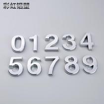 Spot Straight for 5cm Guest House Floor Digital signage Portal Hotel Plated Doorplate Number number word plate