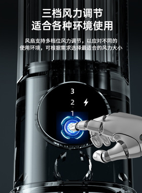 无叶塔扇家用立卧两用空气循环扇
