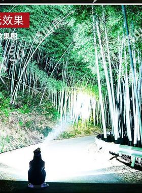 LED头灯超亮强光可充电感应
