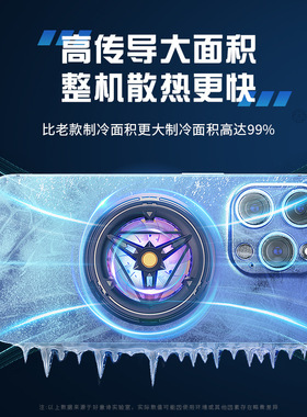 磁吸半导体结冰手机散热背夹