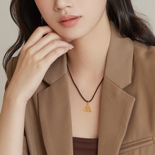 周生生哈利波特死亡圣器项链黄金足金吊坠珠宝94141Z定价 - 图1