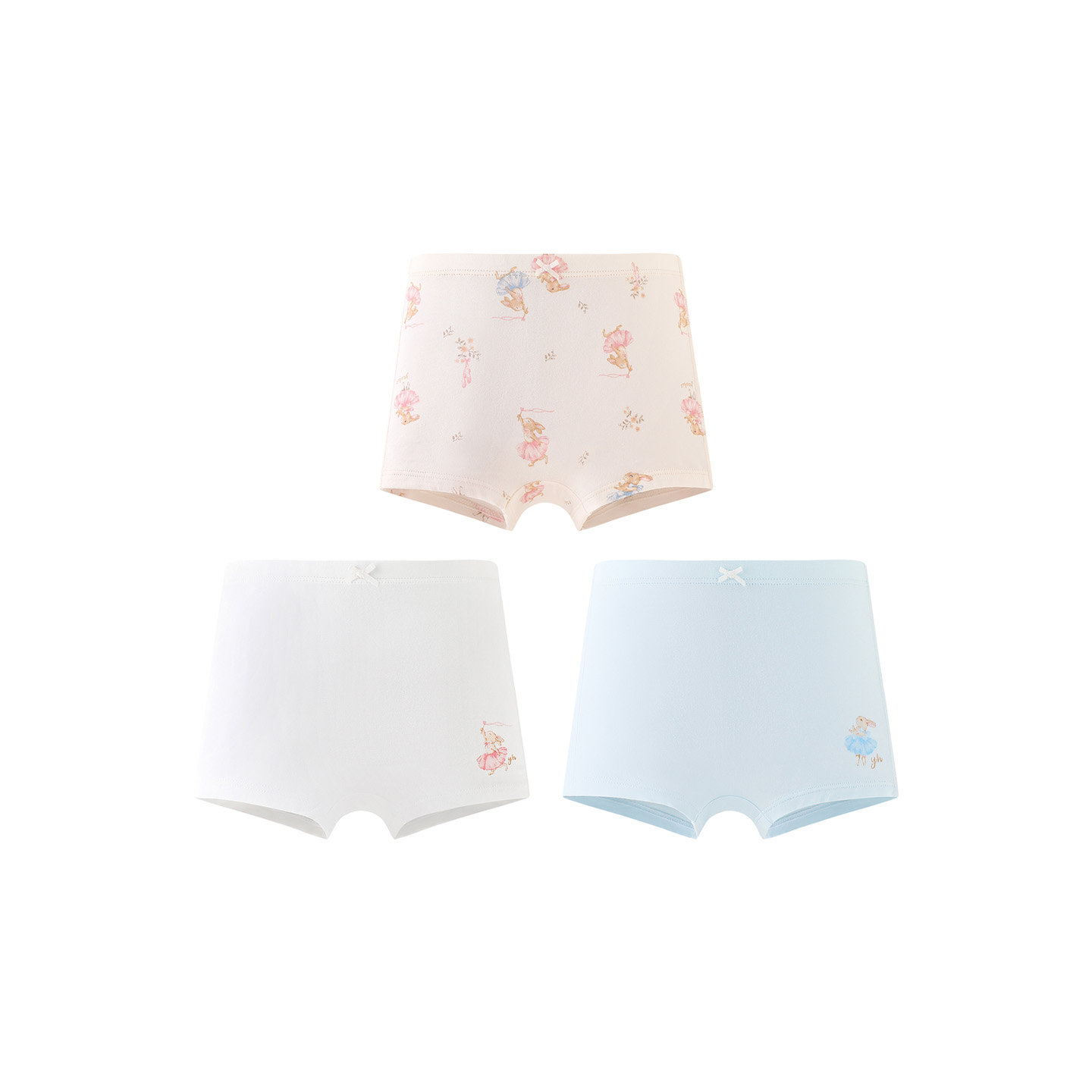 英氏儿童平角裤10A抗菌内裤超柔透气四季适用亲肤四角裤中大童 - 图3